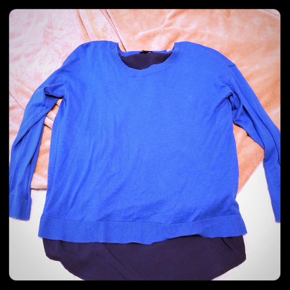 Cobalt blue light weight sweater